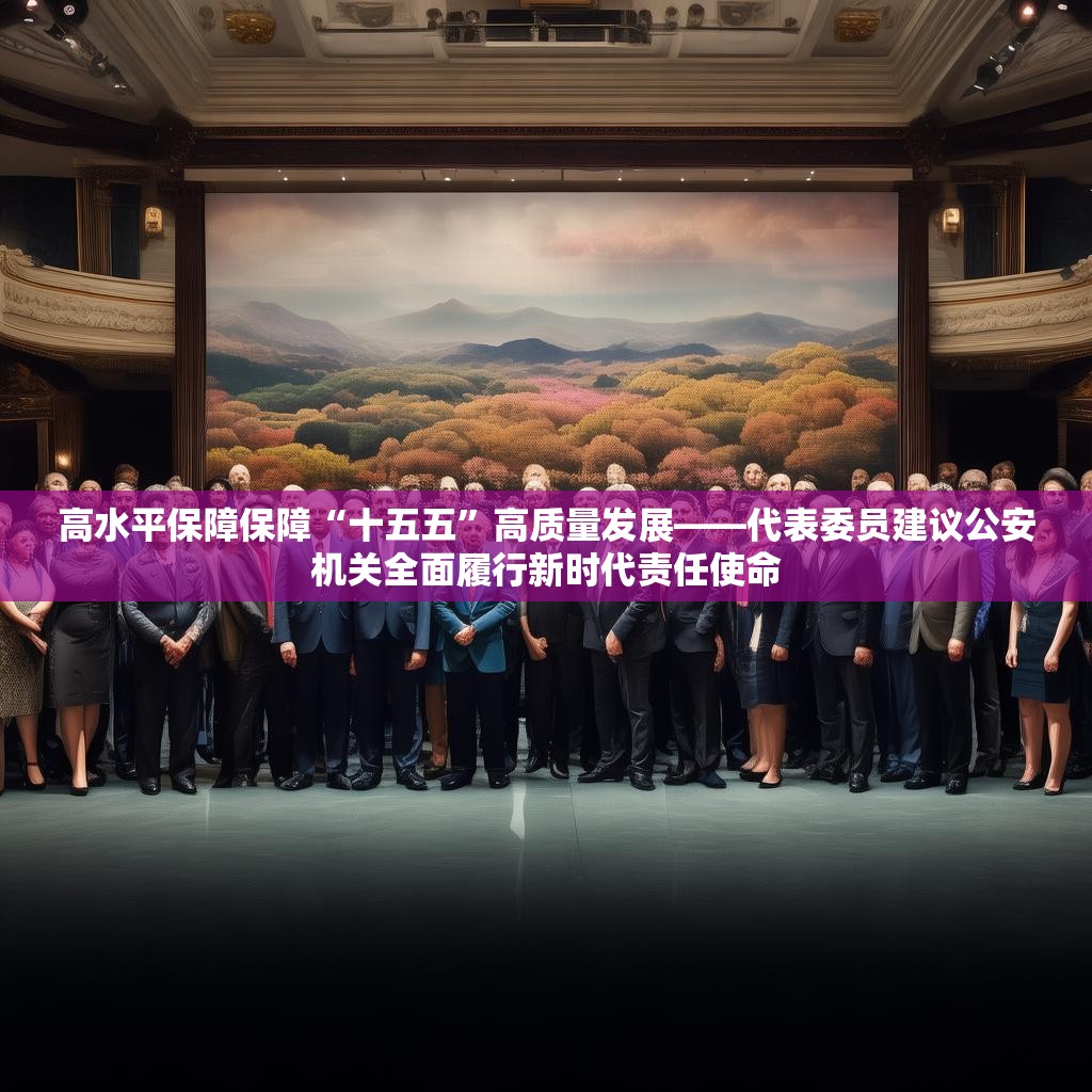 高水平保障保障“十五五”高质量发展——代表委员建议公安机关全面履行新时代责任使命