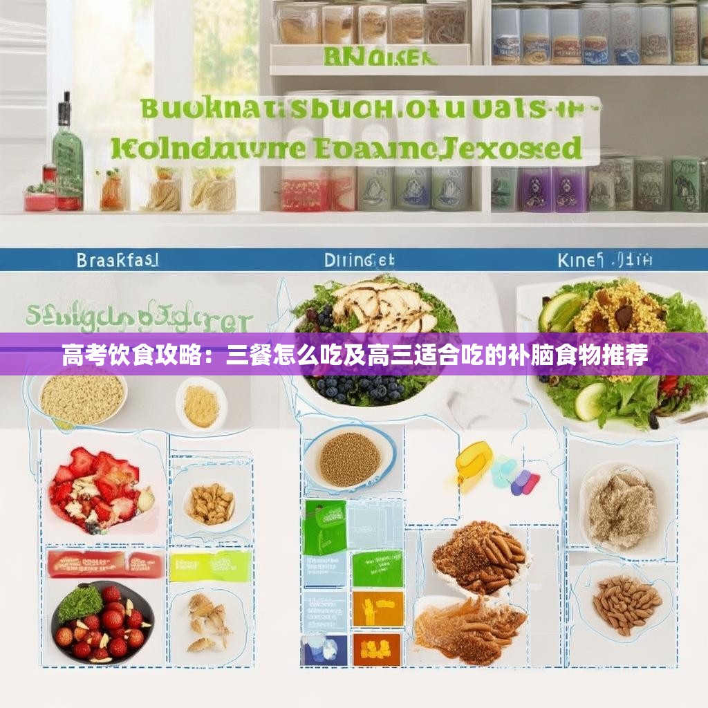 高考饮食攻略：三餐怎么吃及高三适合吃的补脑食物推荐