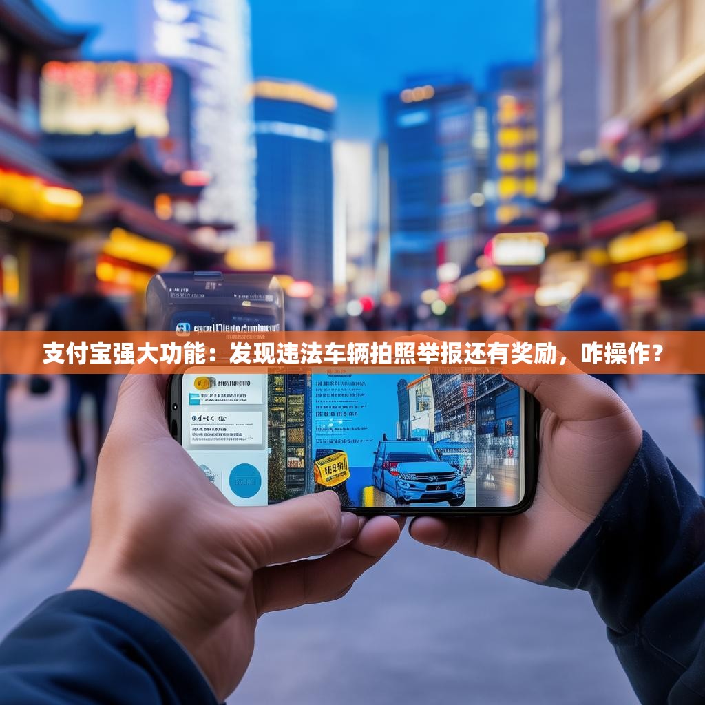 支付宝强大功能：发现违法车辆拍照举报还有奖励，咋操作？