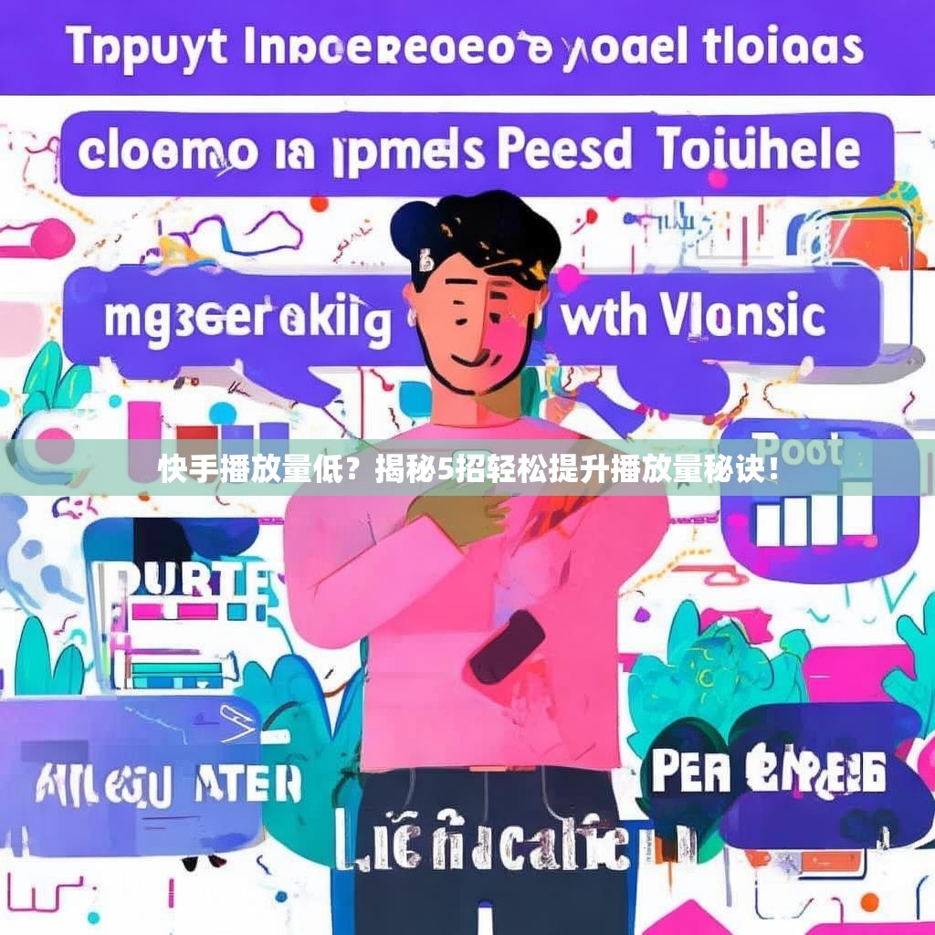 快手播放量低？揭秘5招轻松提升播放量秘诀！
