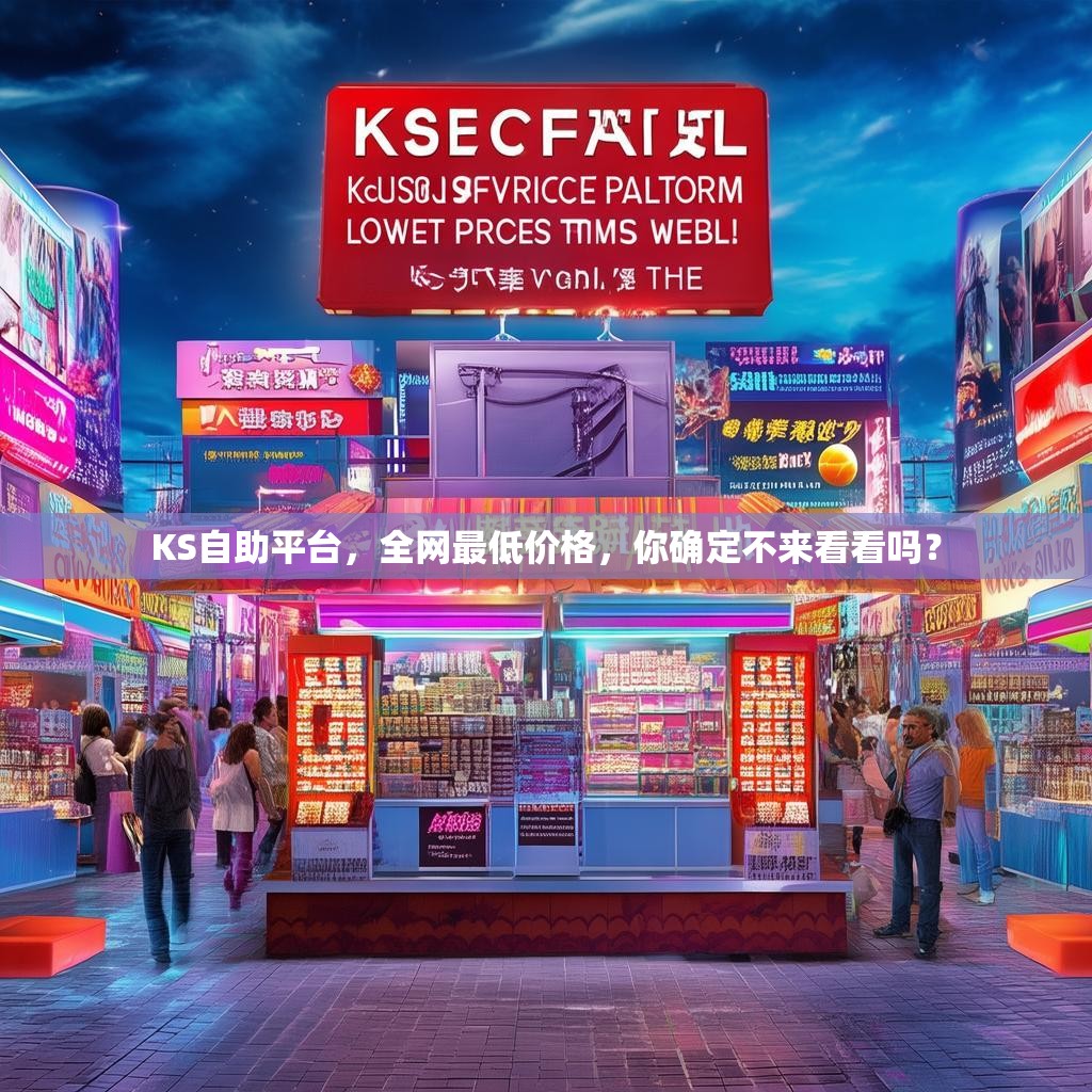 KS自助平台，全网最低价格，你确定不来看看吗？