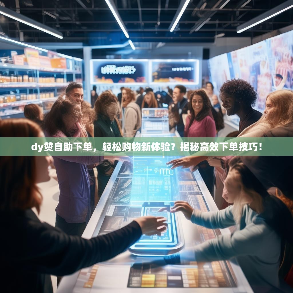 dy赞自助下单，轻松购物新体验？揭秘高效下单技巧！