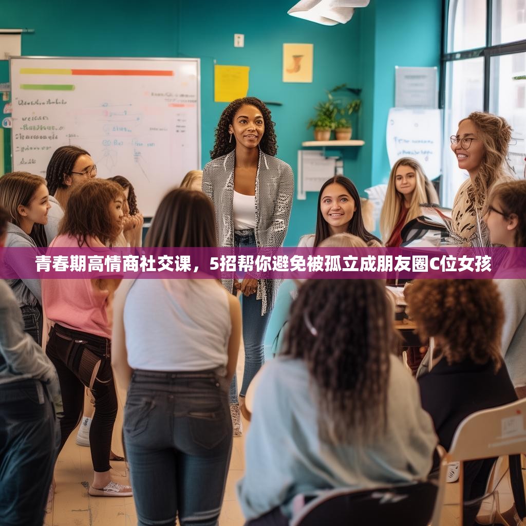 青春期高情商社交课,5招帮你避免被孤立成朋友圈C位女孩