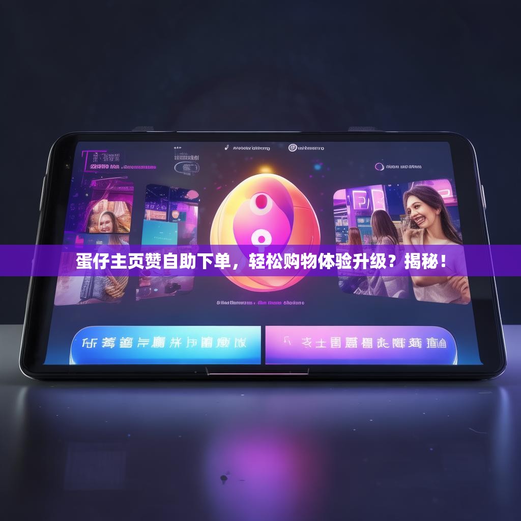 蛋仔主页赞自助下单，轻松购物体验升级？揭秘！