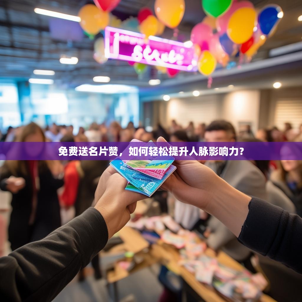 免费送名片赞，如何轻松提升人脉影响力？
