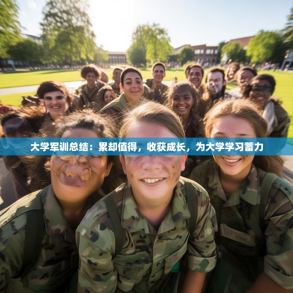 大学军训总结：累却值得，收获成长，为大学学习蓄力