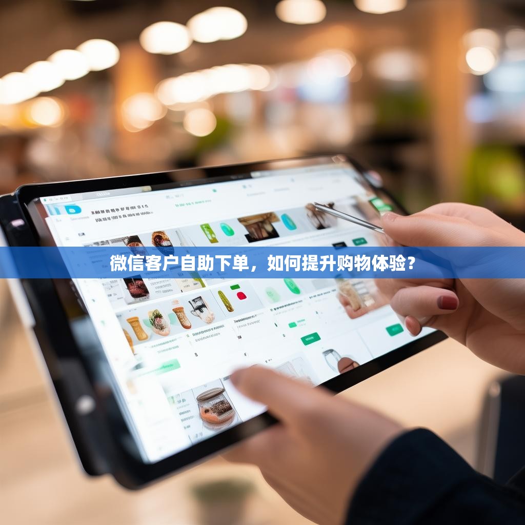 微信客户自助下单，如何提升购物体验？