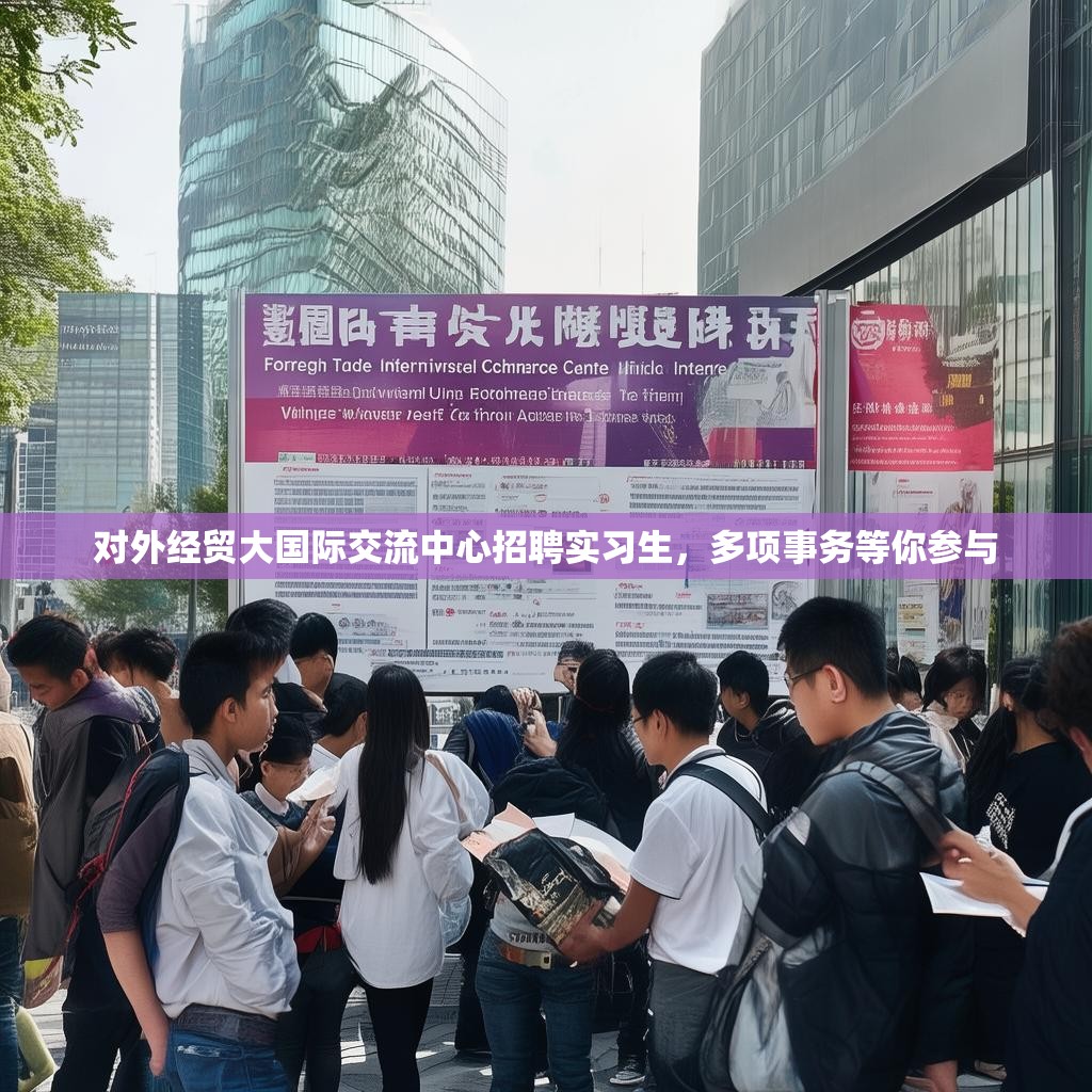 对外经贸大国际交流中心招聘实习生，多项事务等你参与