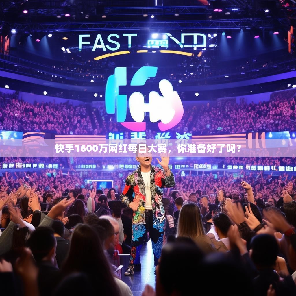 快手1600万网红每日大赛，你准备好了吗？