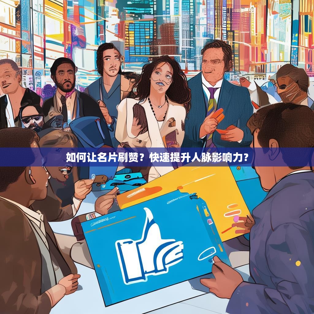 如何让名片刷赞？快速提升人脉影响力？