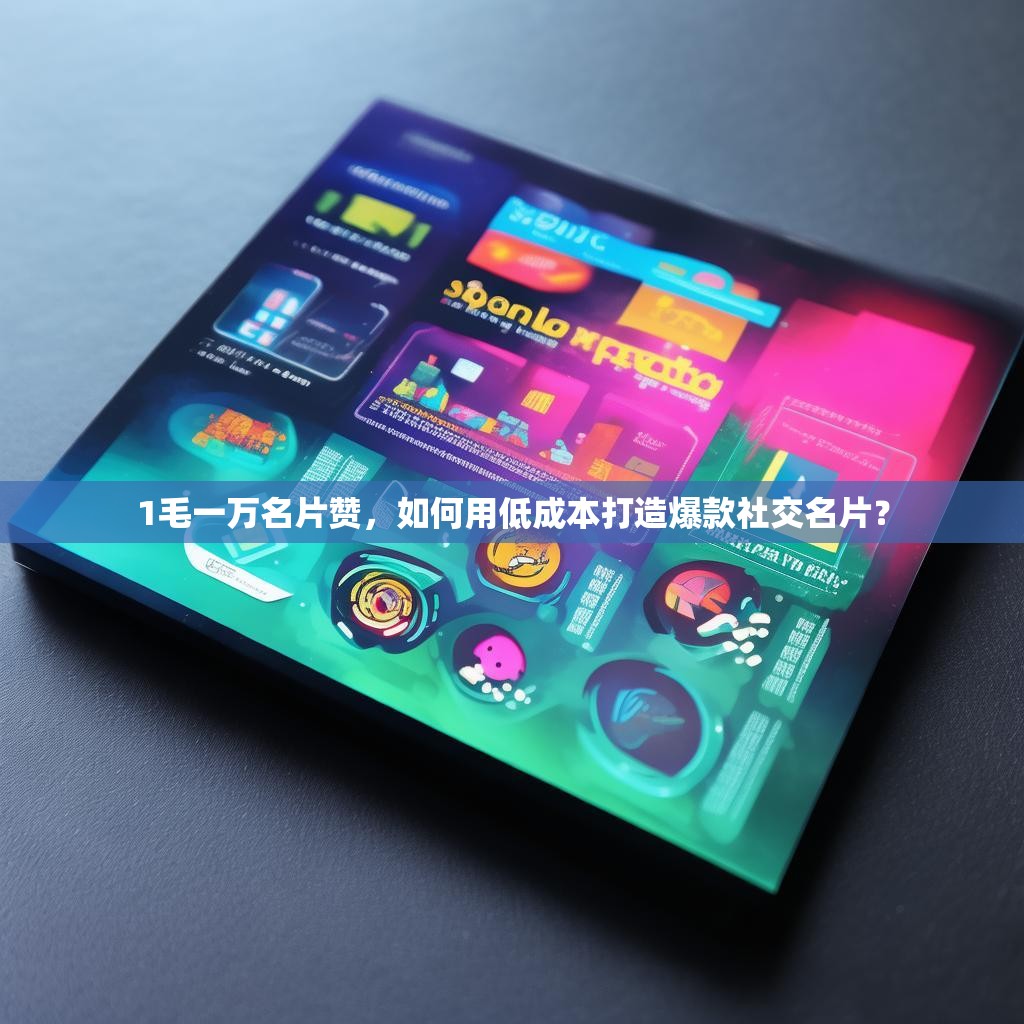 1毛一万名片赞，如何用低成本打造爆款社交名片？
