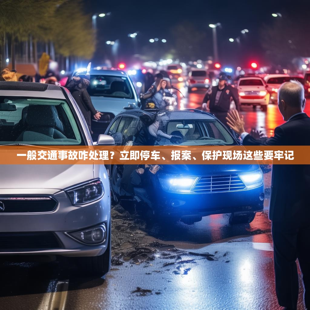 一般交通事故咋处理？立即停车、报案、保护现场这些要牢记