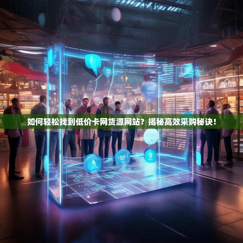 如何轻松找到低价卡网货源网站？揭秘高效采购秘诀！
