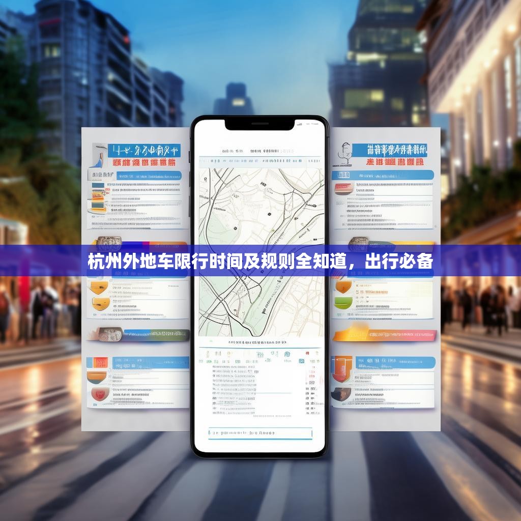 杭州外地车限行时间及规则全知道，出行必备