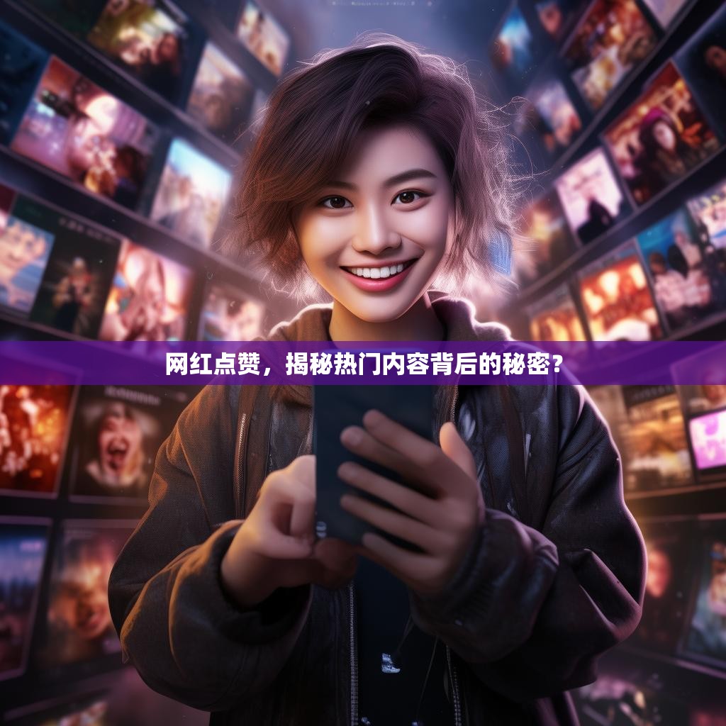 网红点赞，揭秘热门内容背后的秘密？
