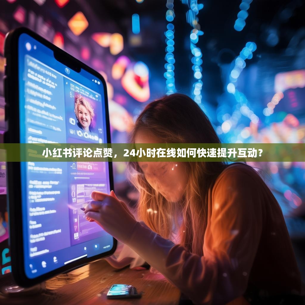 小红书评论点赞，24小时在线如何快速提升互动？