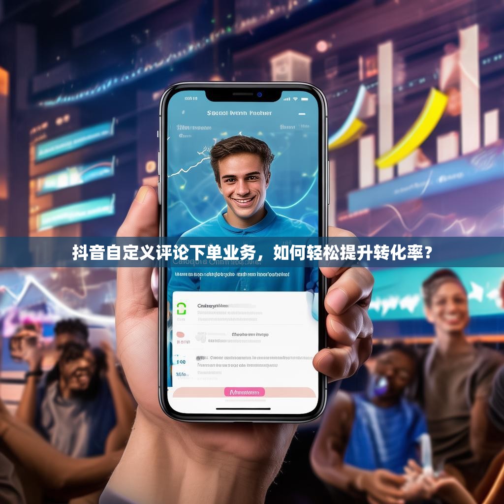 抖音自定义评论下单业务，如何轻松提升转化率？