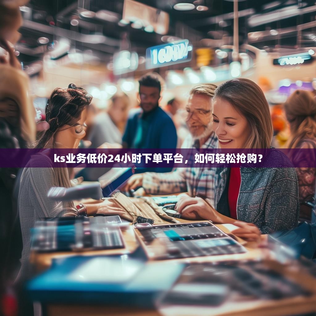 ks业务低价24小时下单平台，如何轻松抢购？