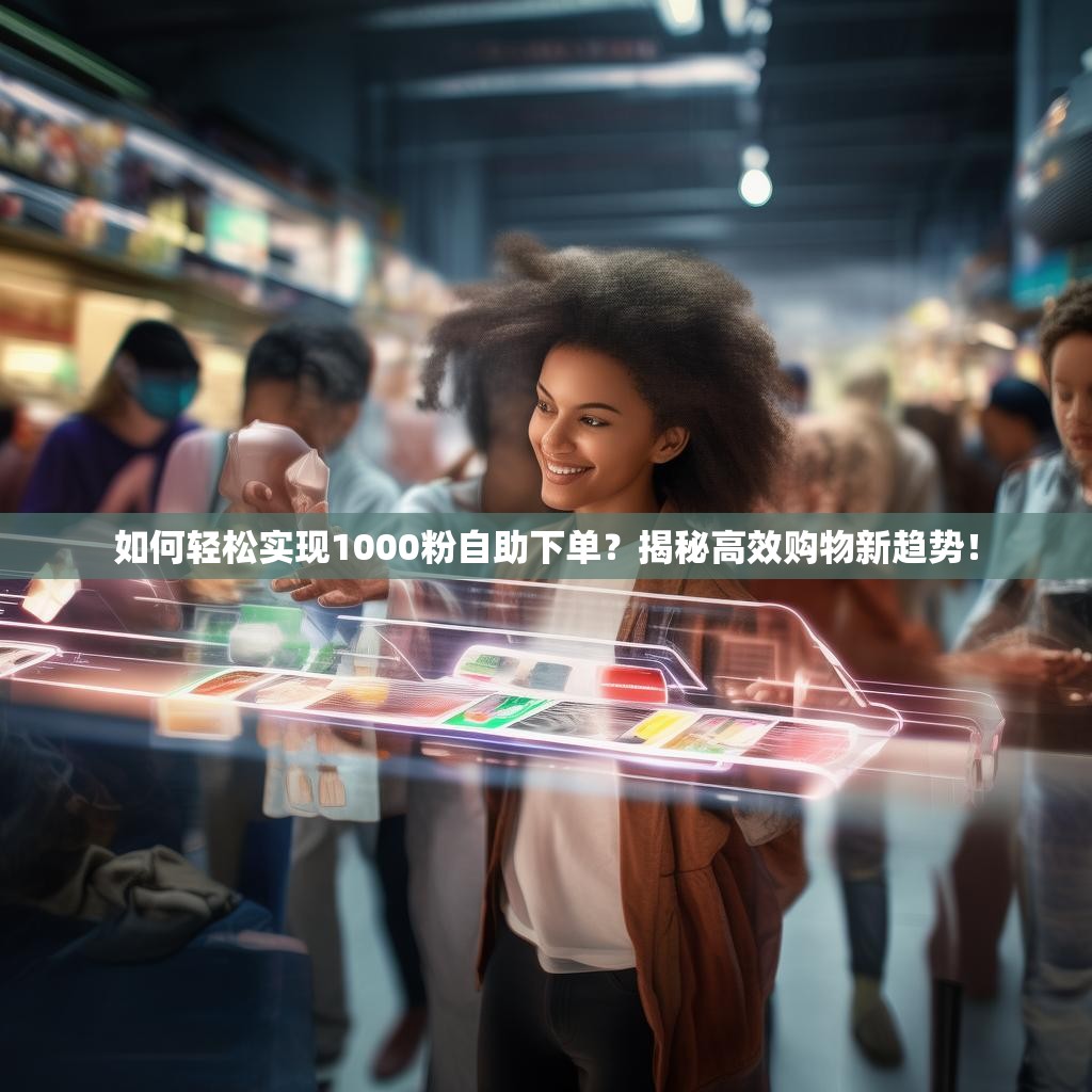 如何轻松实现1000粉自助下单？揭秘高效购物新趋势！