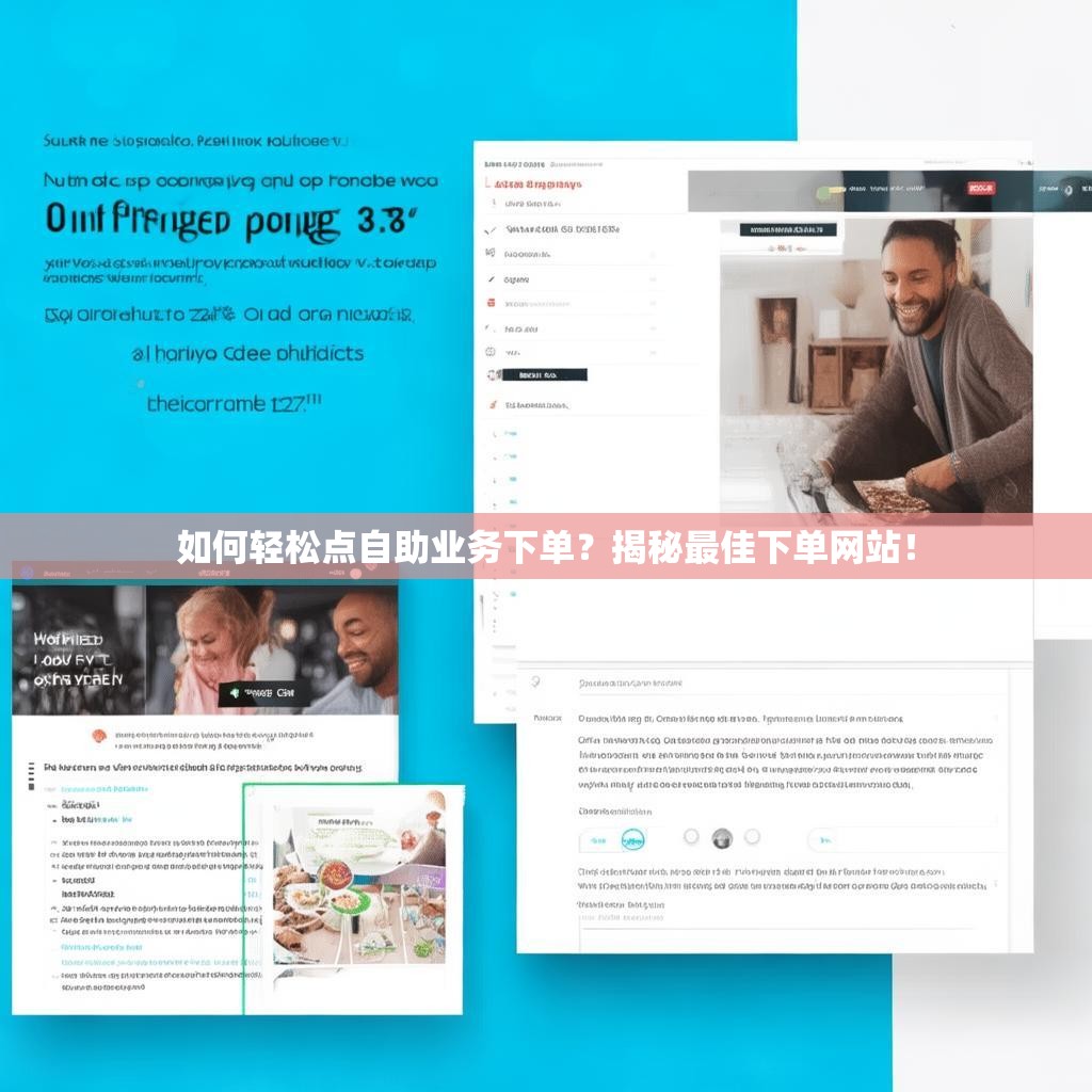 如何轻松点自助业务下单？揭秘最佳下单网站！
