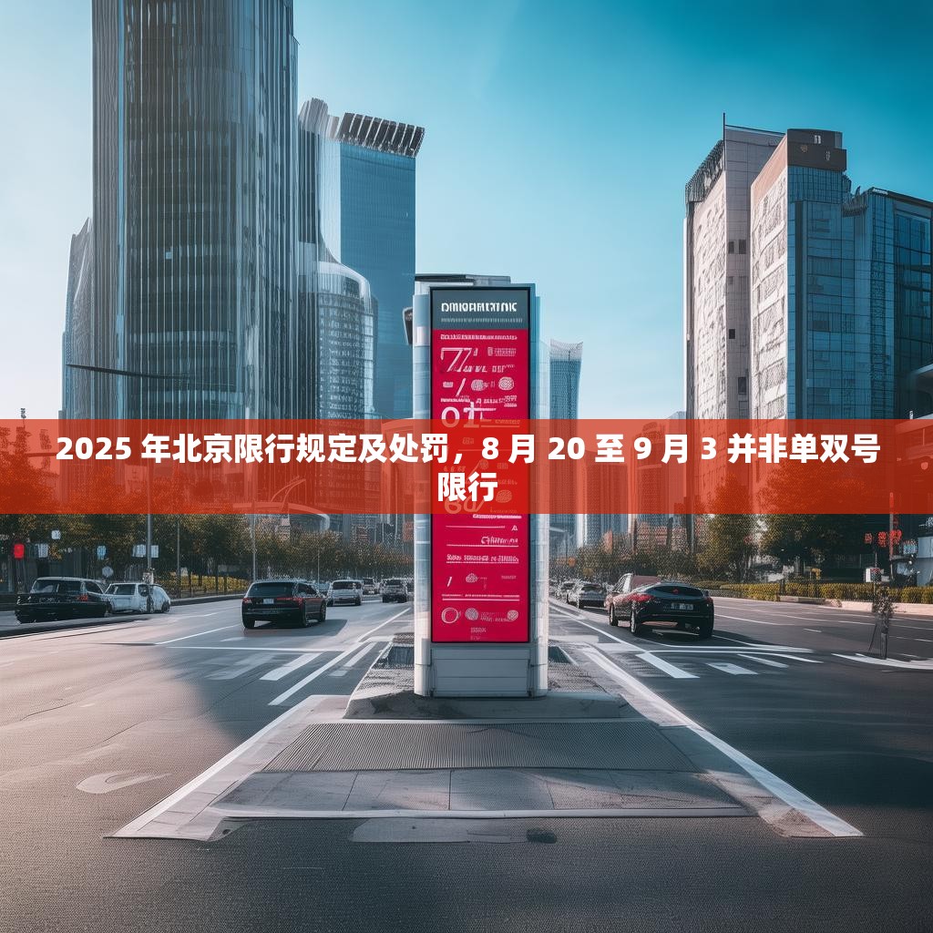 2025 年北京限行规定及处罚，8 月 20 至 9 月 3 并非单双号限行