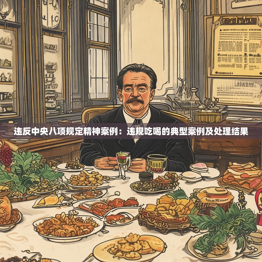 违反中央八项规定精神案例：违规吃喝的典型案例及处理结果