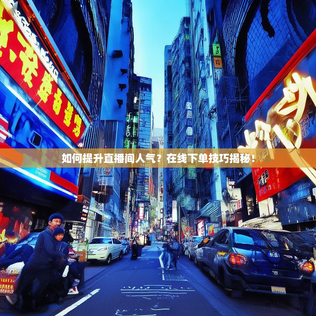 如何提升直播间人气？在线下单技巧揭秘！