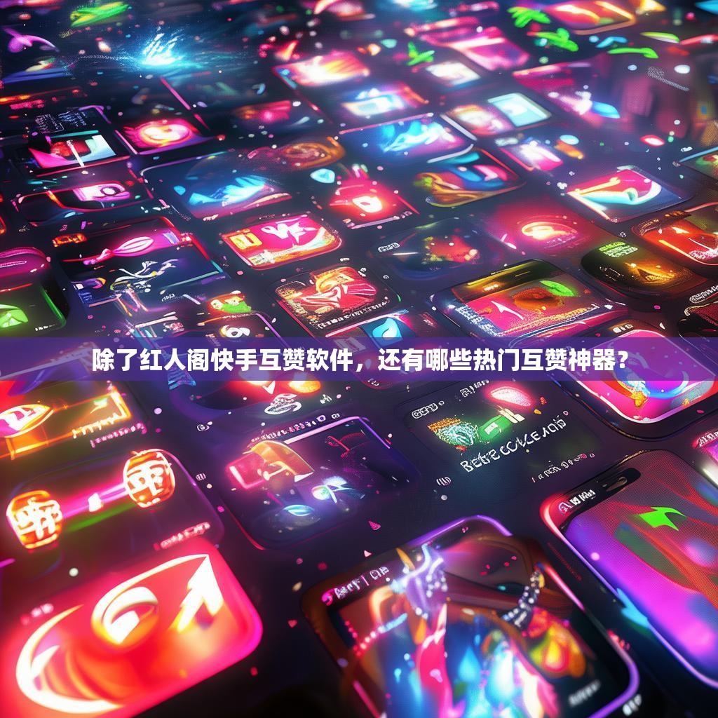 除了红人阁快手互赞软件，还有哪些热门互赞神器？