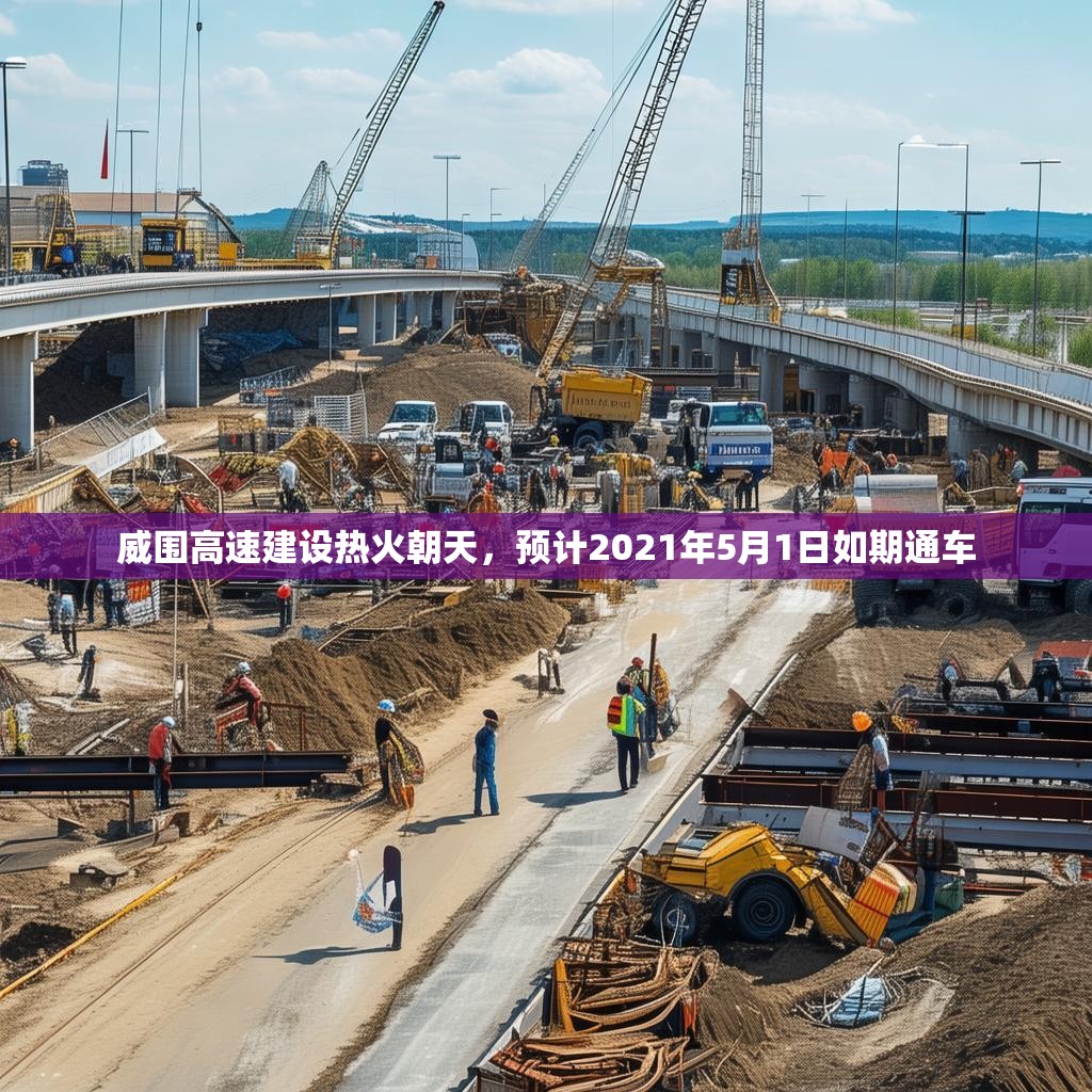 威围高速建设热火朝天，预计2021年5月1日如期通车