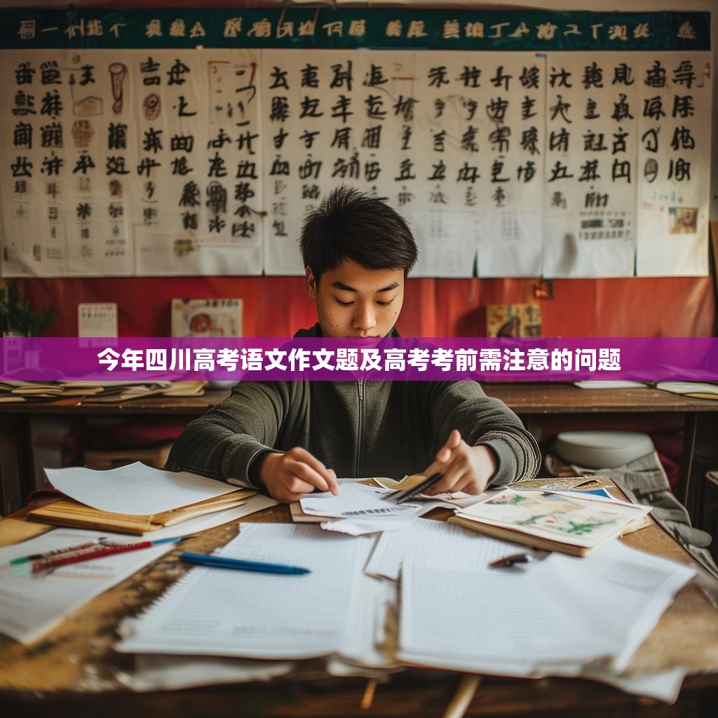 今年四川高考语文作文题及高考考前需注意的问题