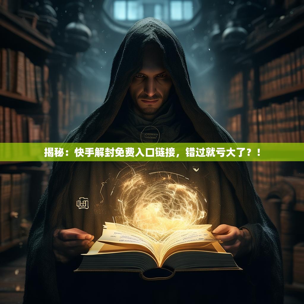 揭秘：快手解封免费入口链接，错过就亏大了？！