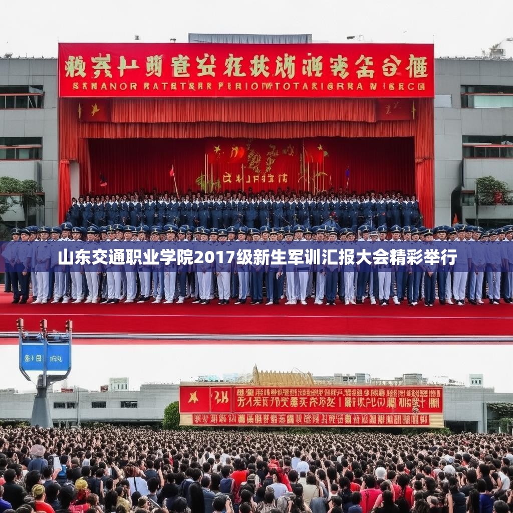 山东交通职业学院2017级新生军训汇报大会精彩举行