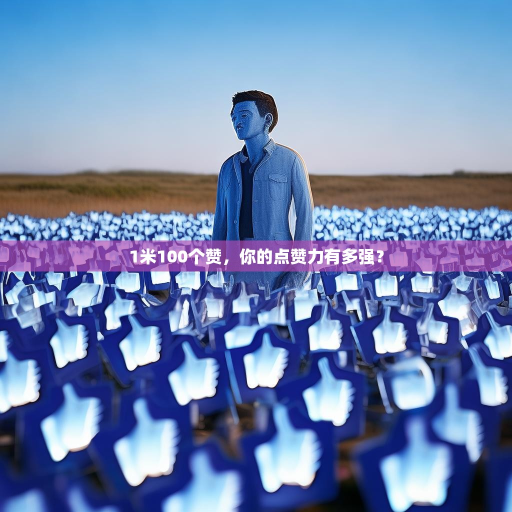 1米100个赞，你的点赞力有多强？