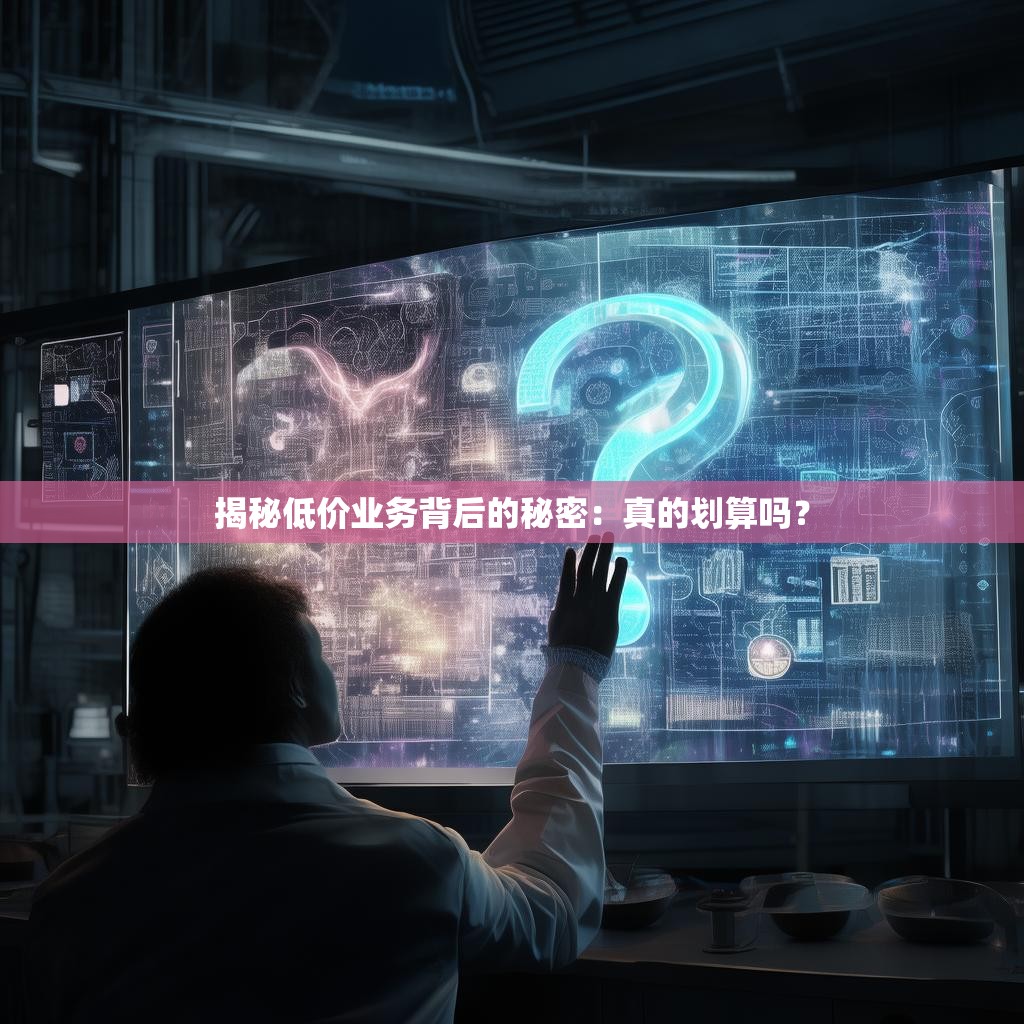 揭秘低价业务背后的秘密：真的划算吗？