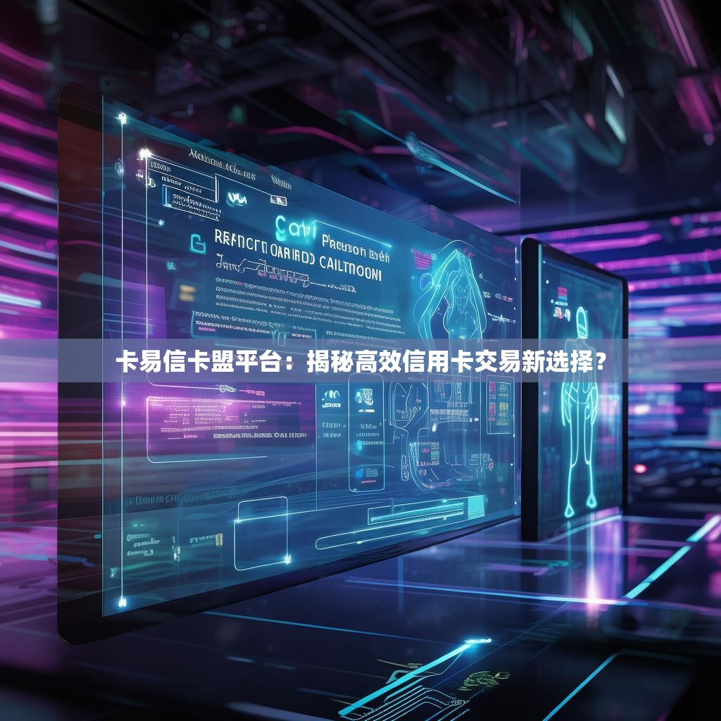 卡易信卡盟平台：揭秘高效信用卡交易新选择？