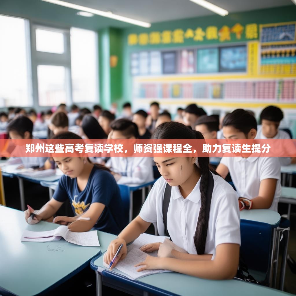 郑州这些高考复读学校，师资强课程全，助力复读生提分