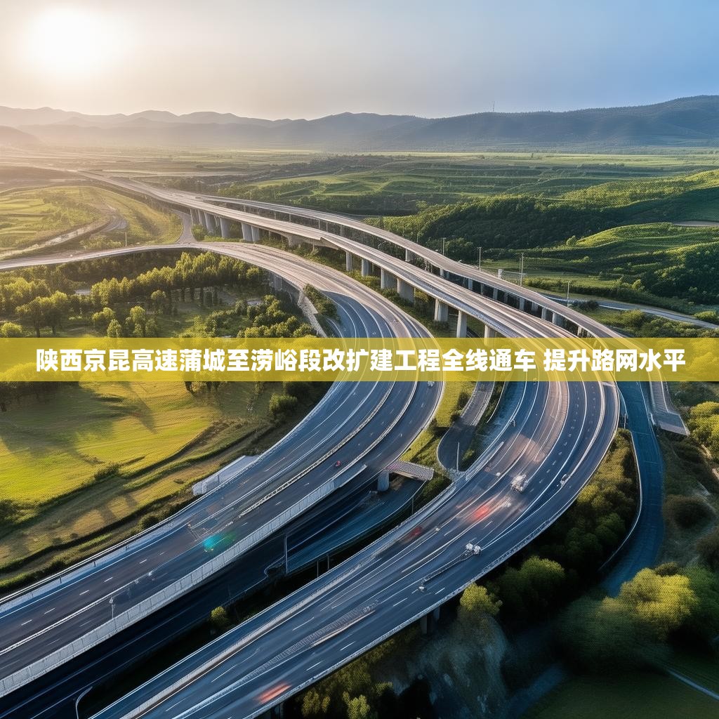 陕西京昆高速蒲城至涝峪段改扩建工程全线通车 提升路网水平