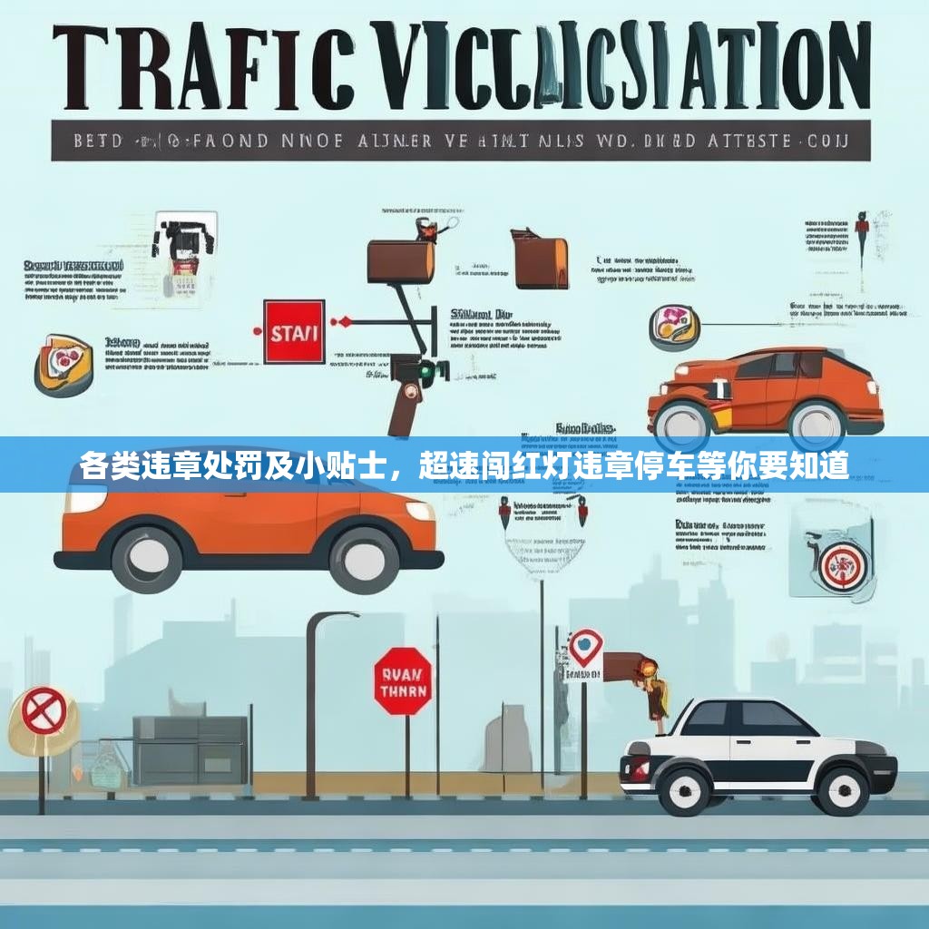 各类违章处罚及小贴士，超速闯红灯违章停车等你要知道