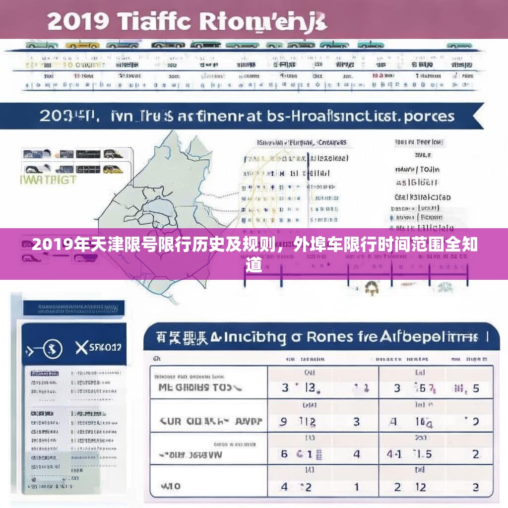 2019年天津限号限行历史及规则，外埠车限行时间范围全知道