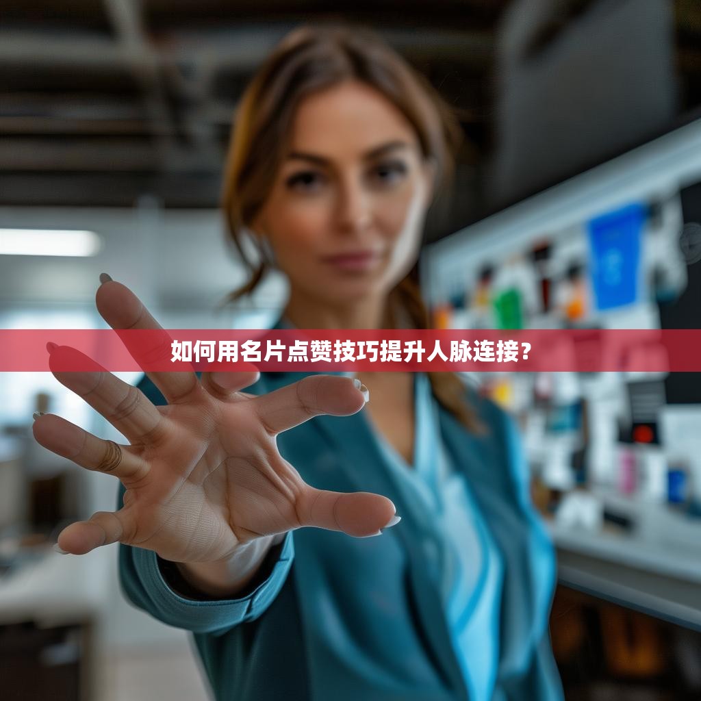 如何用名片点赞技巧提升人脉连接？
