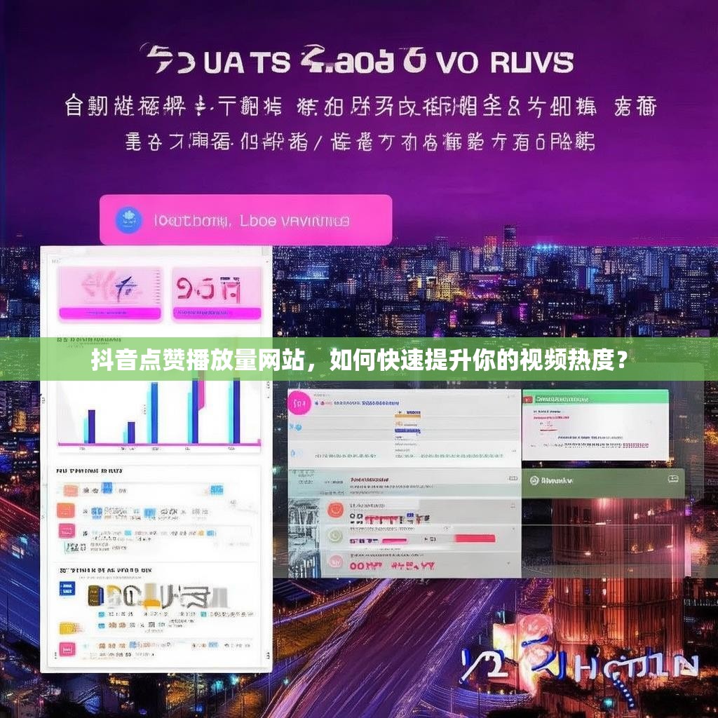 抖音点赞播放量网站，如何快速提升你的视频热度？