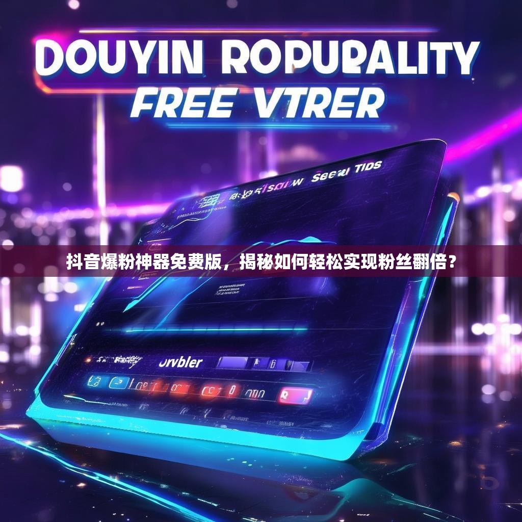 抖音爆粉神器免费版，揭秘如何轻松实现粉丝翻倍？
