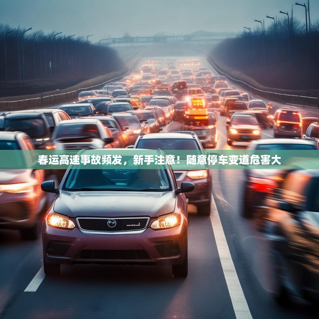 春运高速事故频发，新手注意！随意停车变道危害大