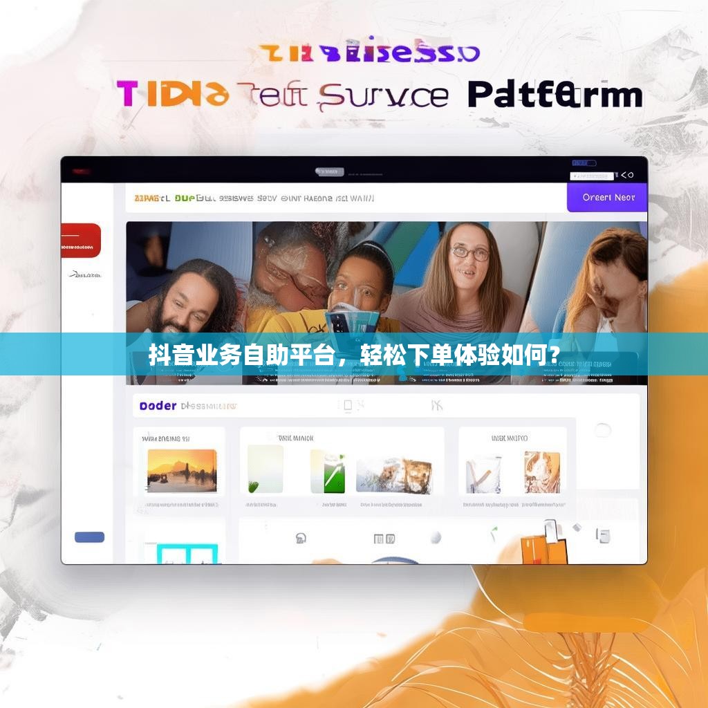 抖音业务自助平台，轻松下单体验如何？