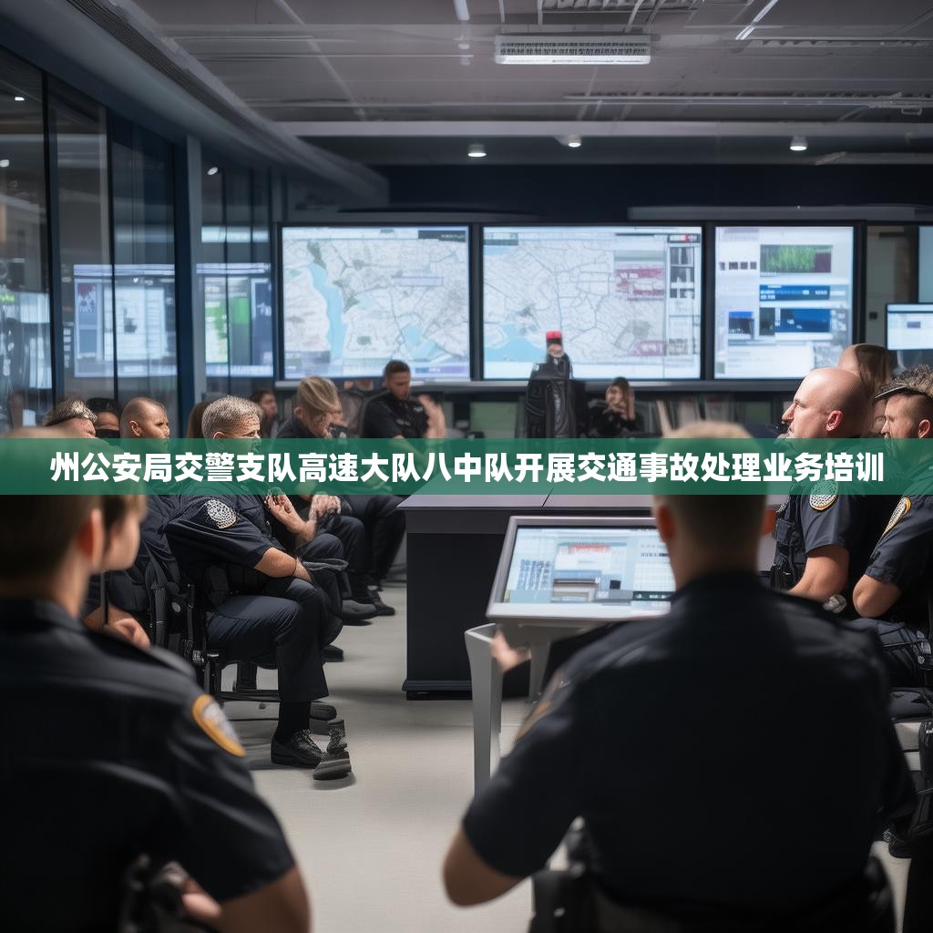 州公安局交警支队高速大队八中队开展交通事故处理业务培训