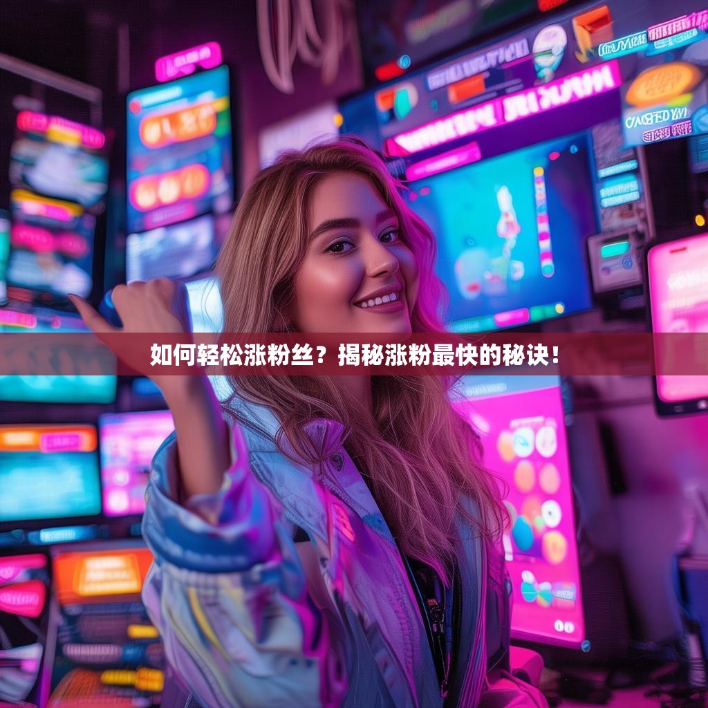 如何轻松涨粉丝？揭秘涨粉最快的秘诀！