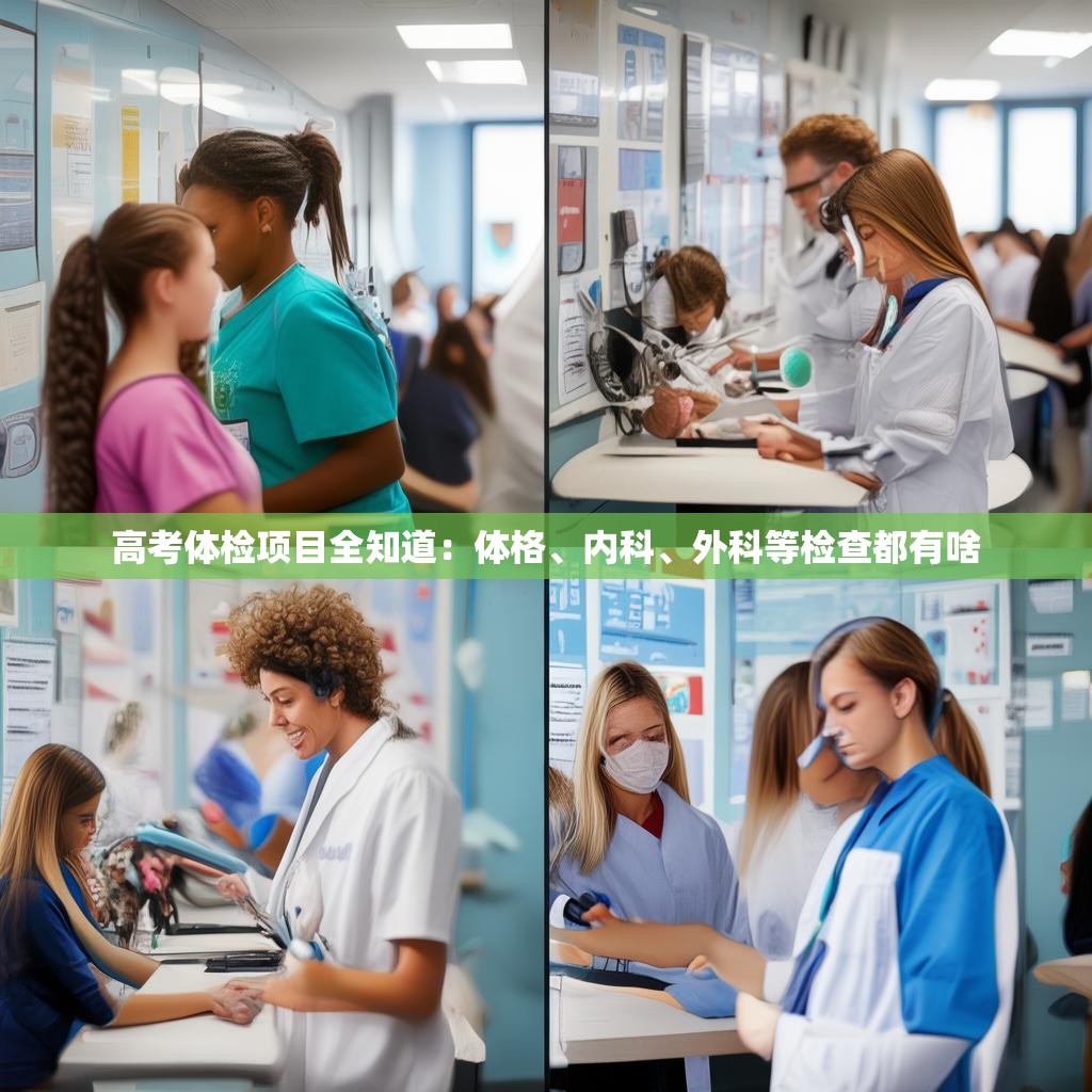 高考体检项目全知道：体格、内科、外科等检查都有啥