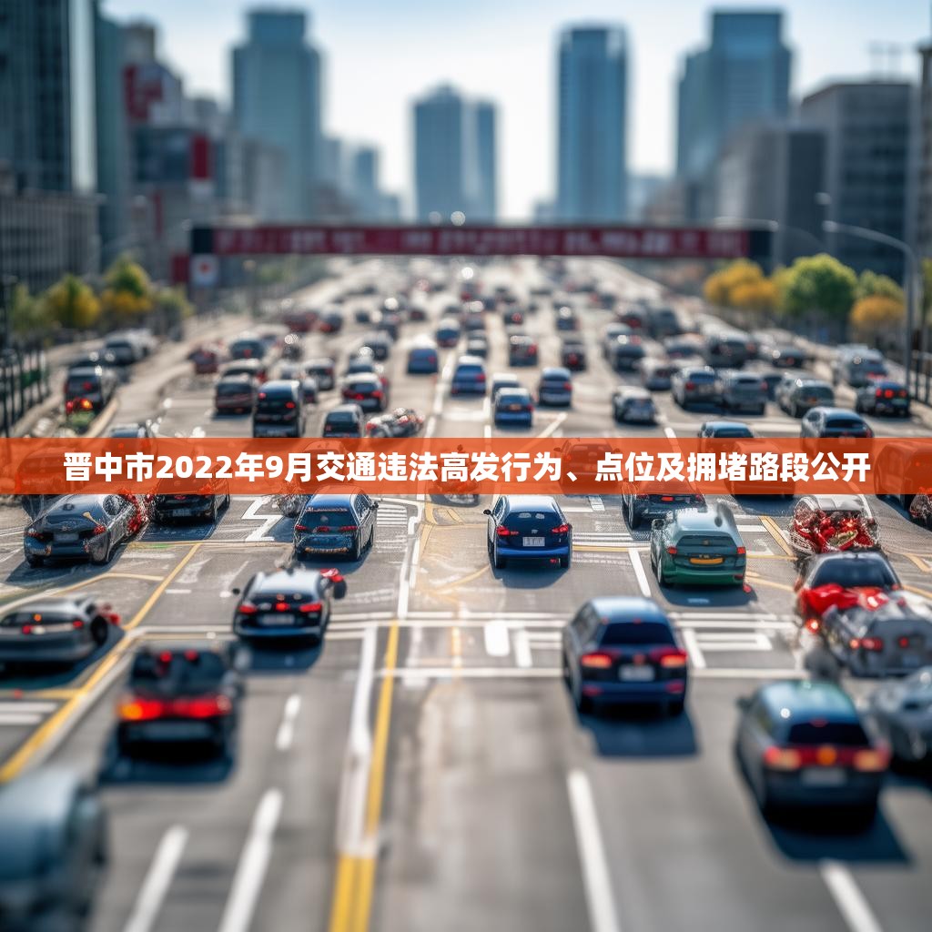 晋中市2022年9月交通违法高发行为、点位及拥堵路段公开