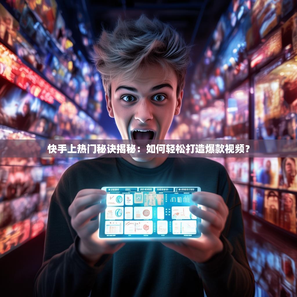 快手上热门秘诀揭秘：如何轻松打造爆款视频？