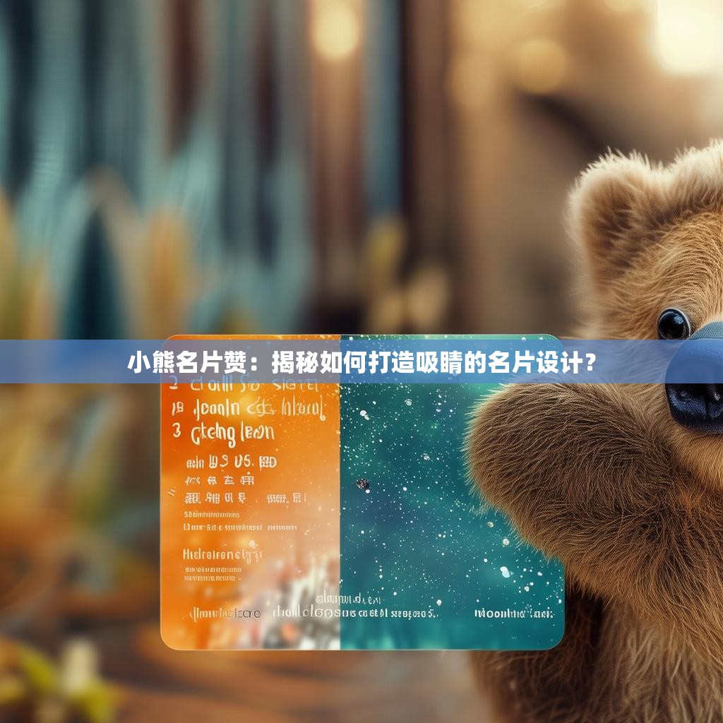 小熊名片赞：揭秘如何打造吸睛的名片设计？